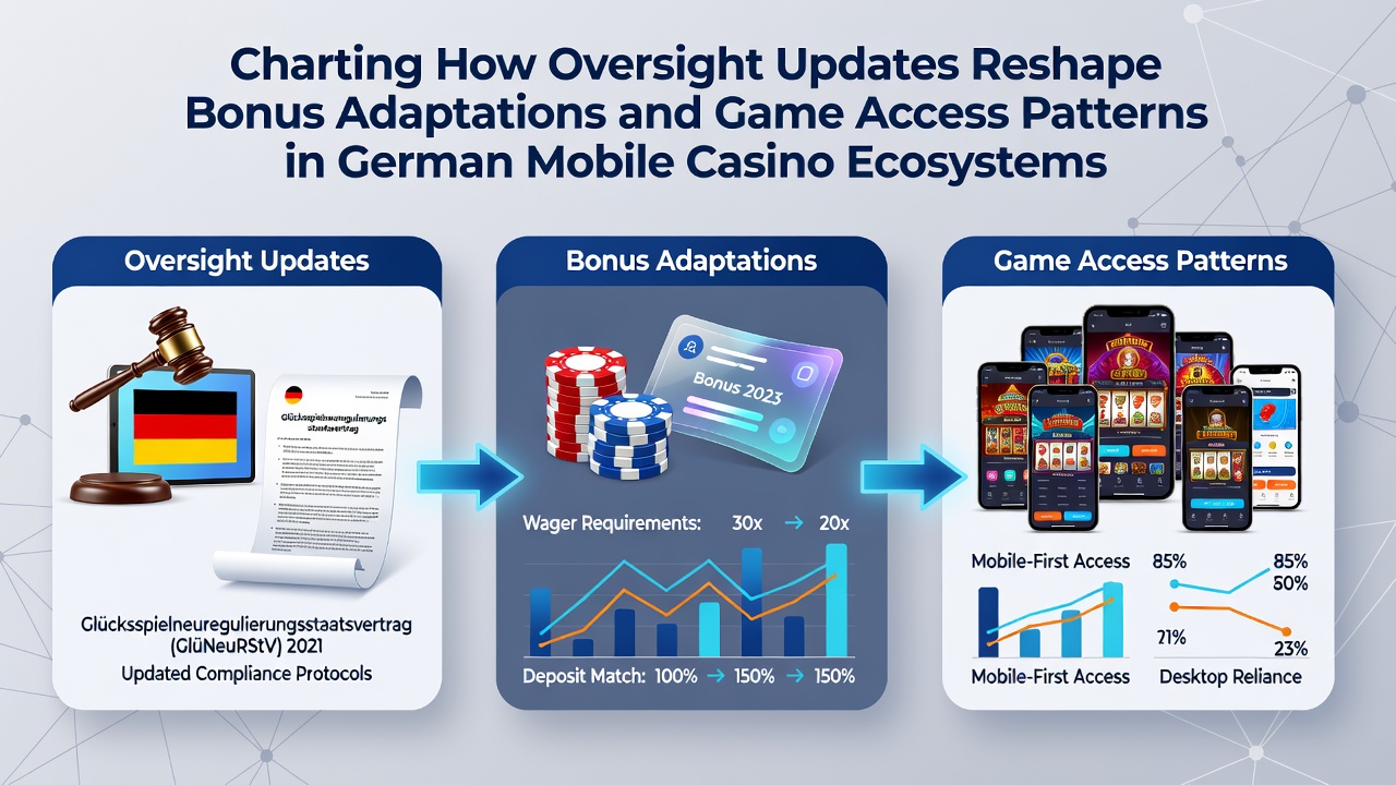 Diagramm zur Entwicklung von Aufsichtsmechanismen und deren Einfluss auf Bonusanpassungen in mobilen Casinos
