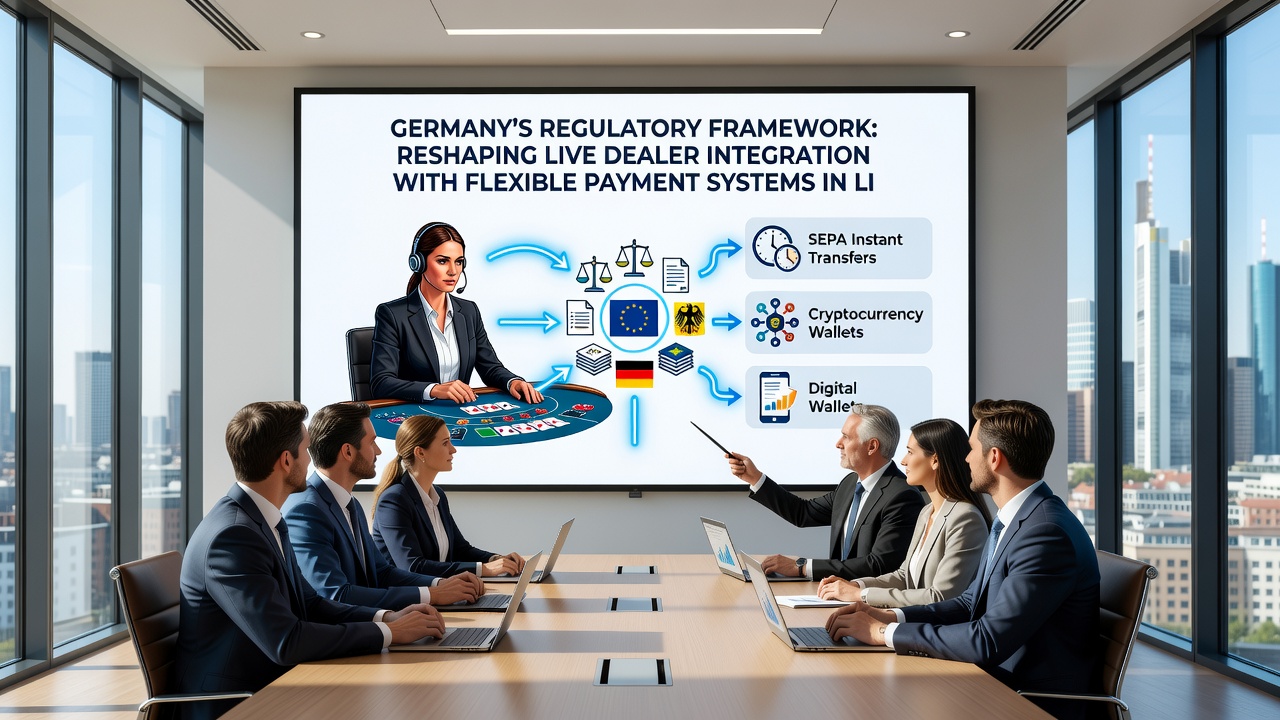 Mobile Live-Dealer-Sessions mit flexiblen Zahlungsoptionen unter deutscher Regulierung