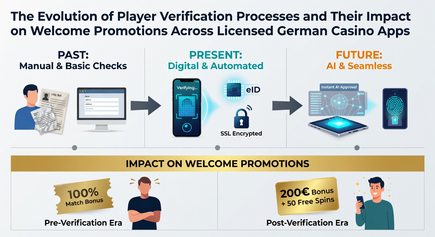 Entwicklung der Verifikationssysteme in deutschen Online-Casinos mit Fokus auf Willkommensboni und Lizenzanforderungen